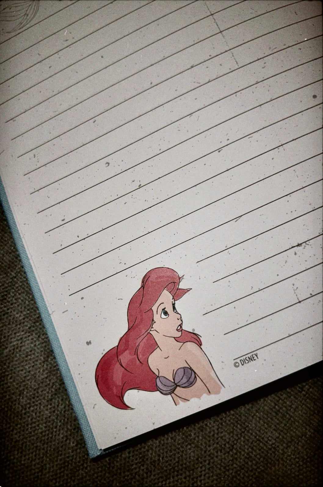 Ariel, The Little Mermaid Journal
