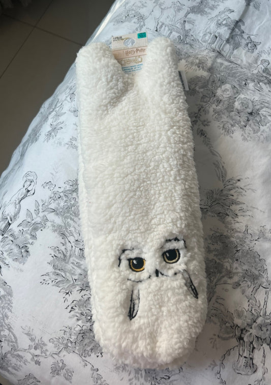 Harry Potter Hedwig Slippers Socks