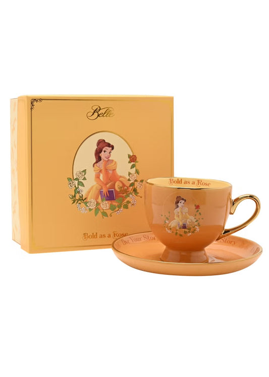Beauty and the Beast, Belle Cup and Saucer 7oz