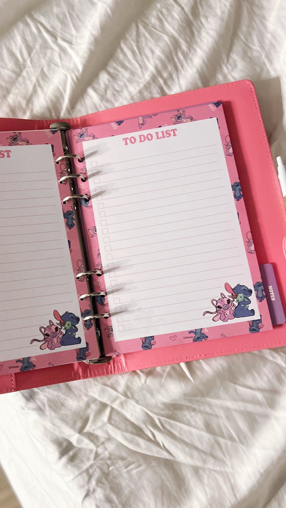 Stitch & Angel Planner