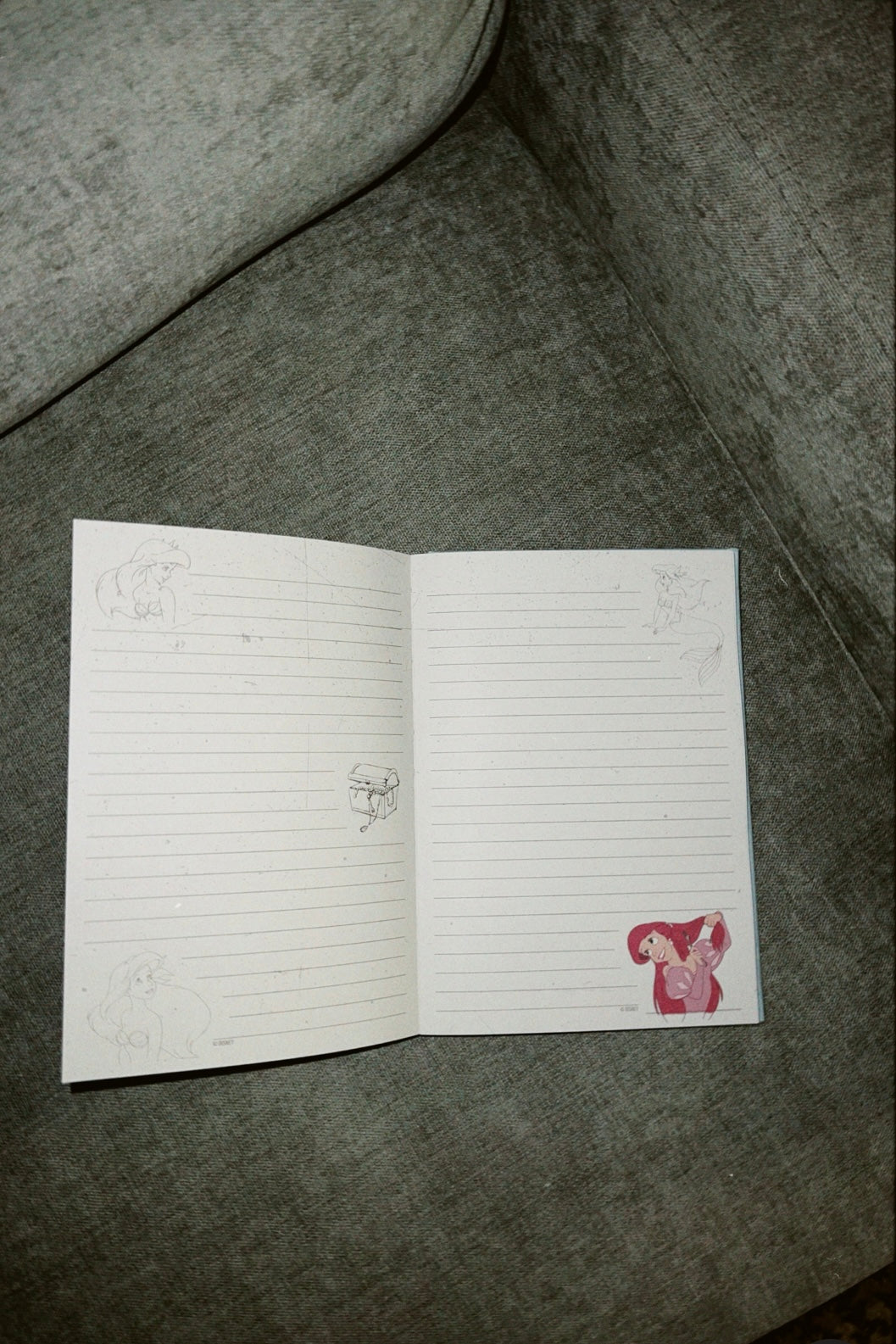 Ariel, The Little Mermaid Journal