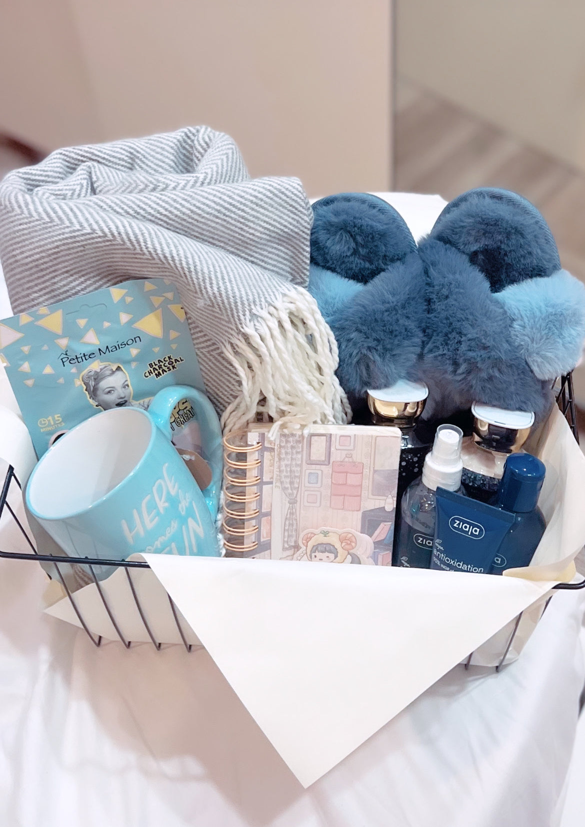 Cozy Basket - Blue