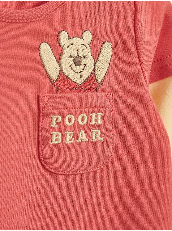 Disney Winnie the Pooh Sleepsuit and Hat