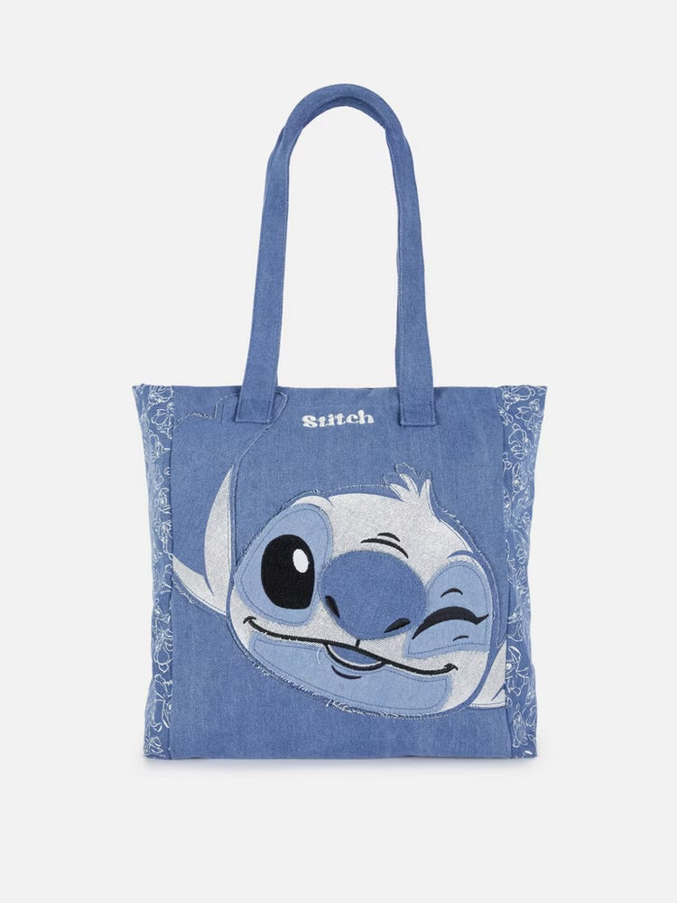 Stitch Denim Tote Bag