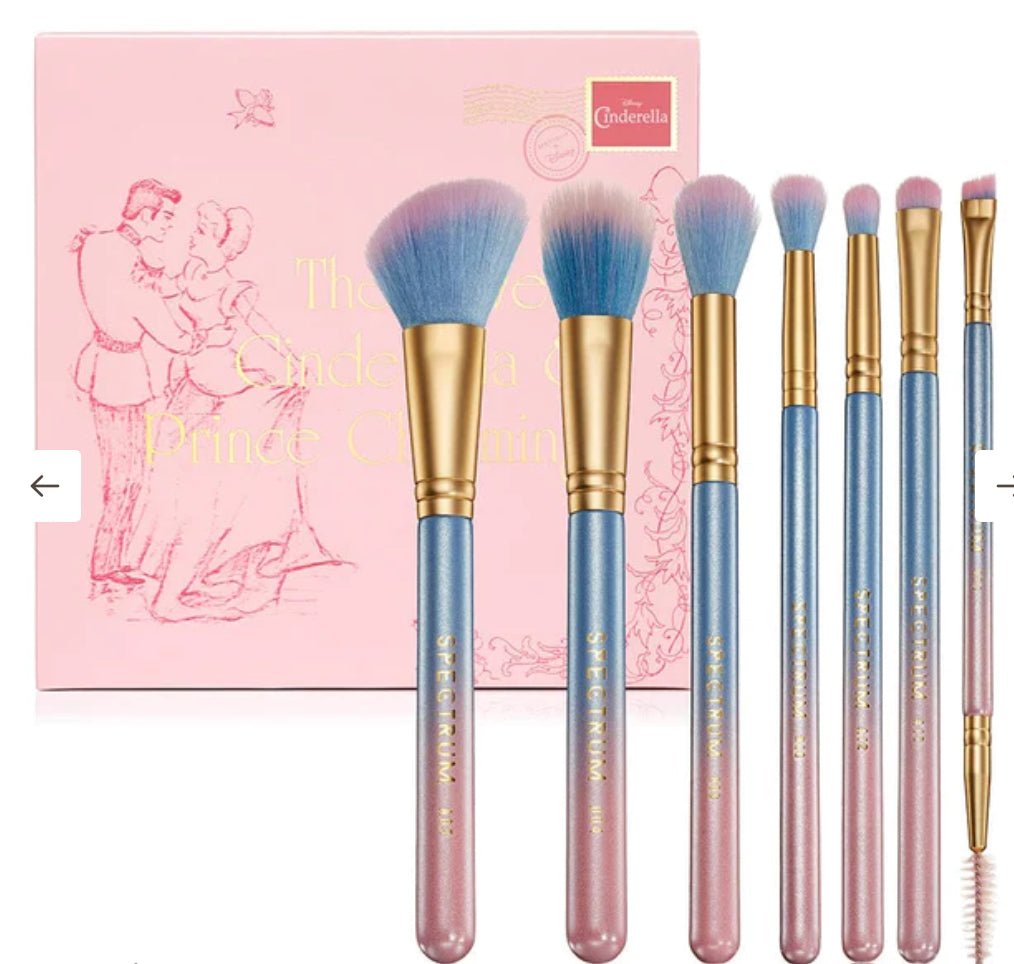 Cinderella 7pcs Makeup Brush set