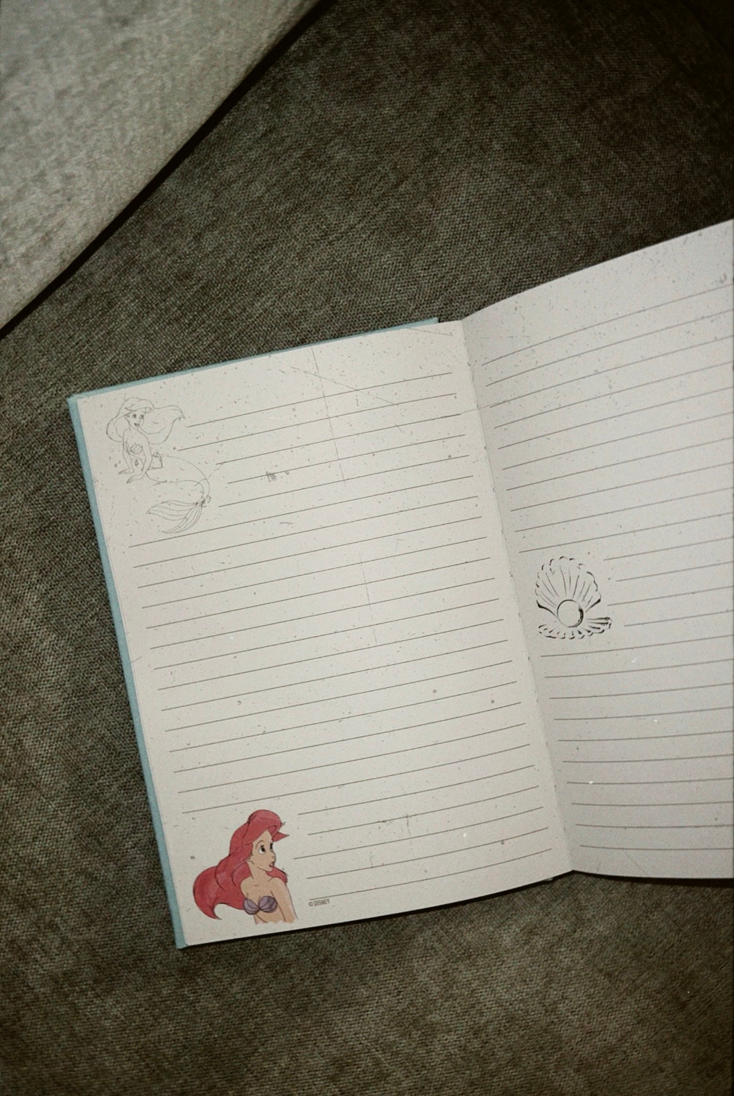 Ariel, The Little Mermaid Journal