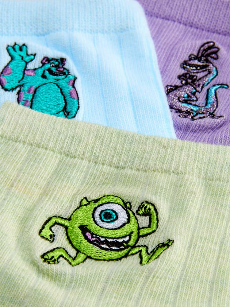 3pk Monster Inc, Socks