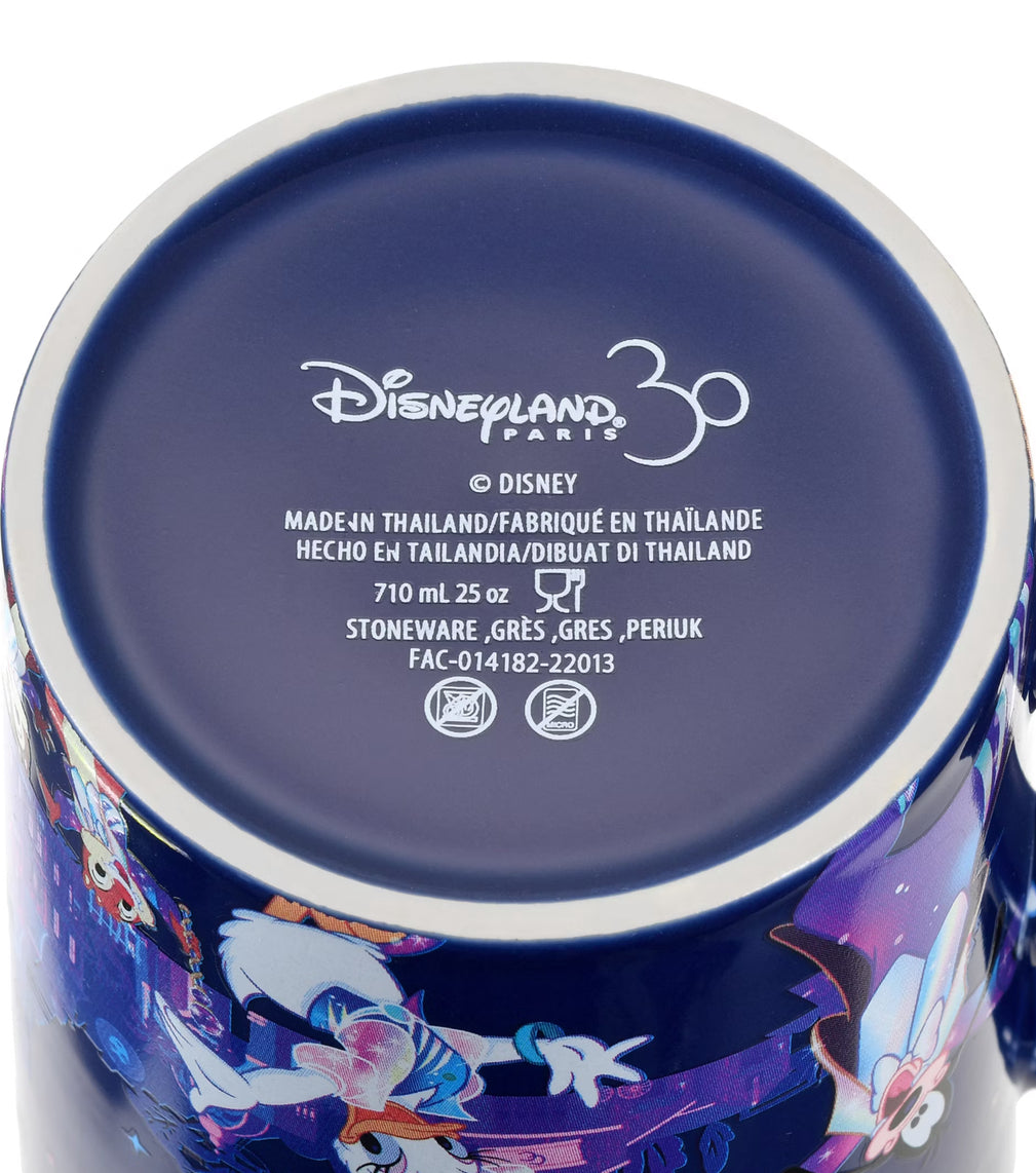 Disneyland Paris Mickey Mouse and Friends 30th Anniversary Mug [Limited Ed. 2022]