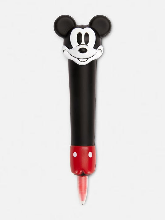 Mickey Mouse Black Pen