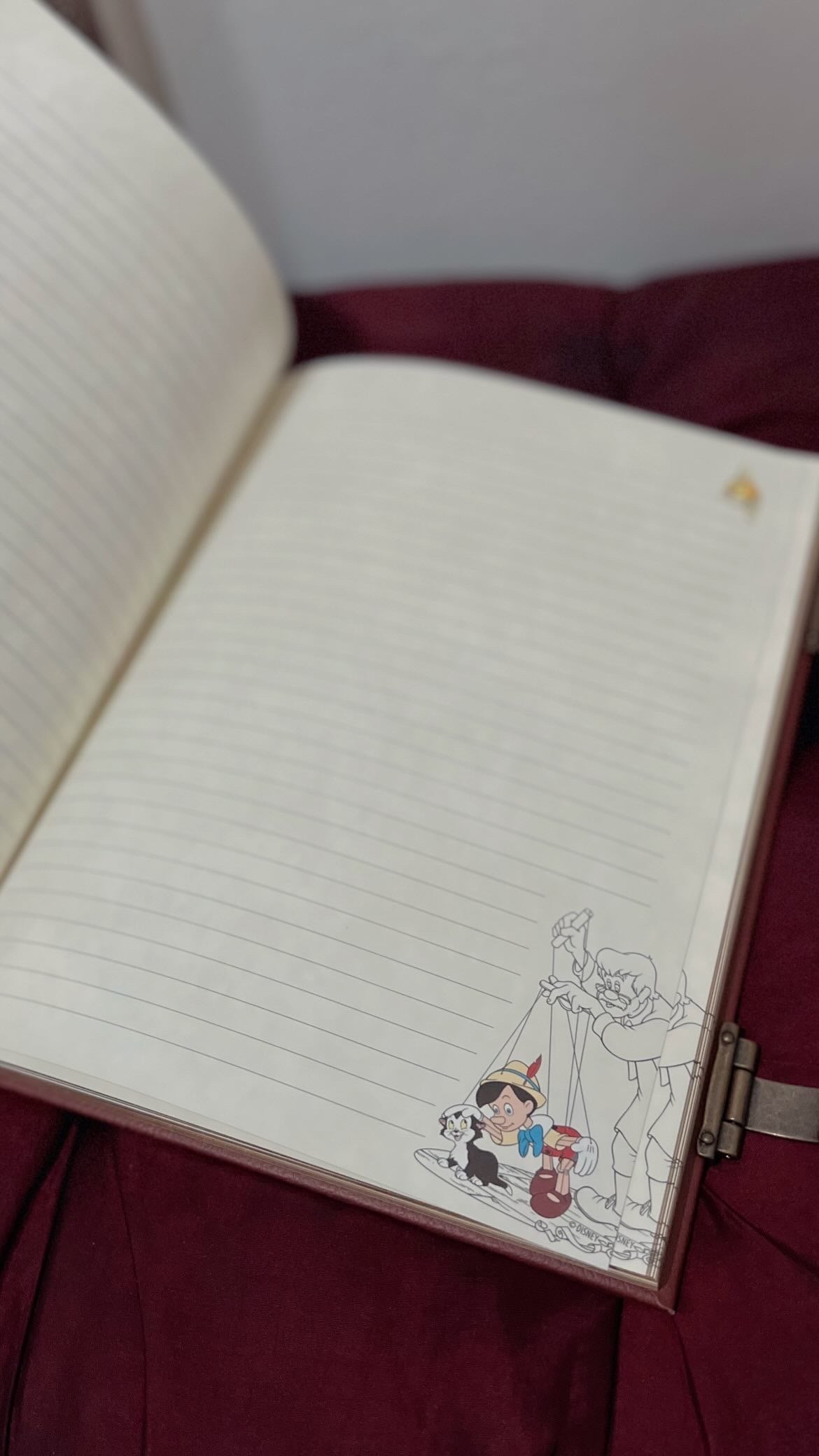 Pinocchio Storybook Replica Journal
