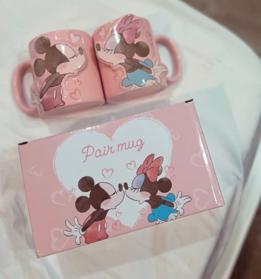 Mickey & Minnie Couple Mug Set