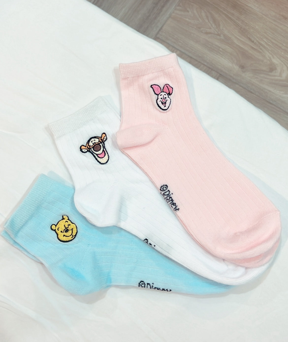 Winnie the Pooh 3 Pairs of Socks