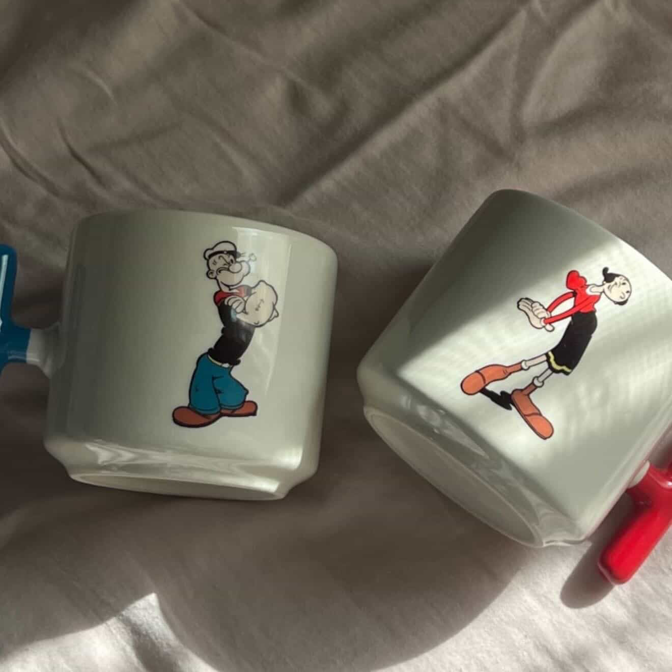 Popeye and Olive Oyl Couple Mug