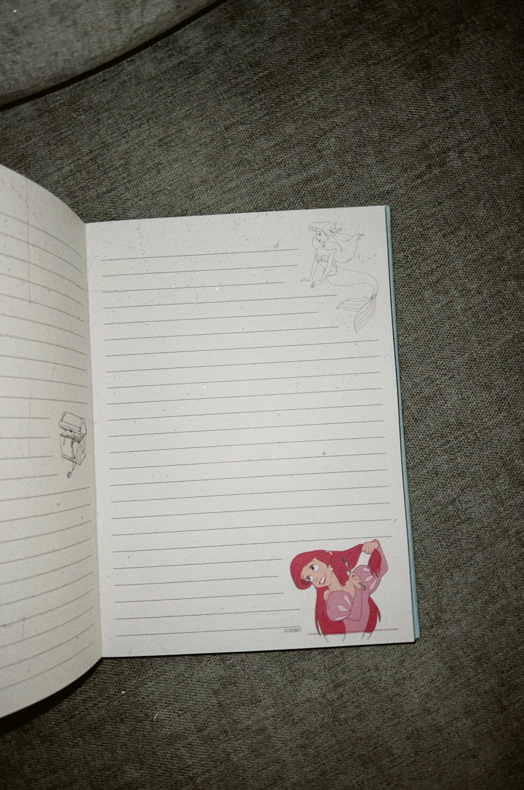 Ariel, The Little Mermaid Journal