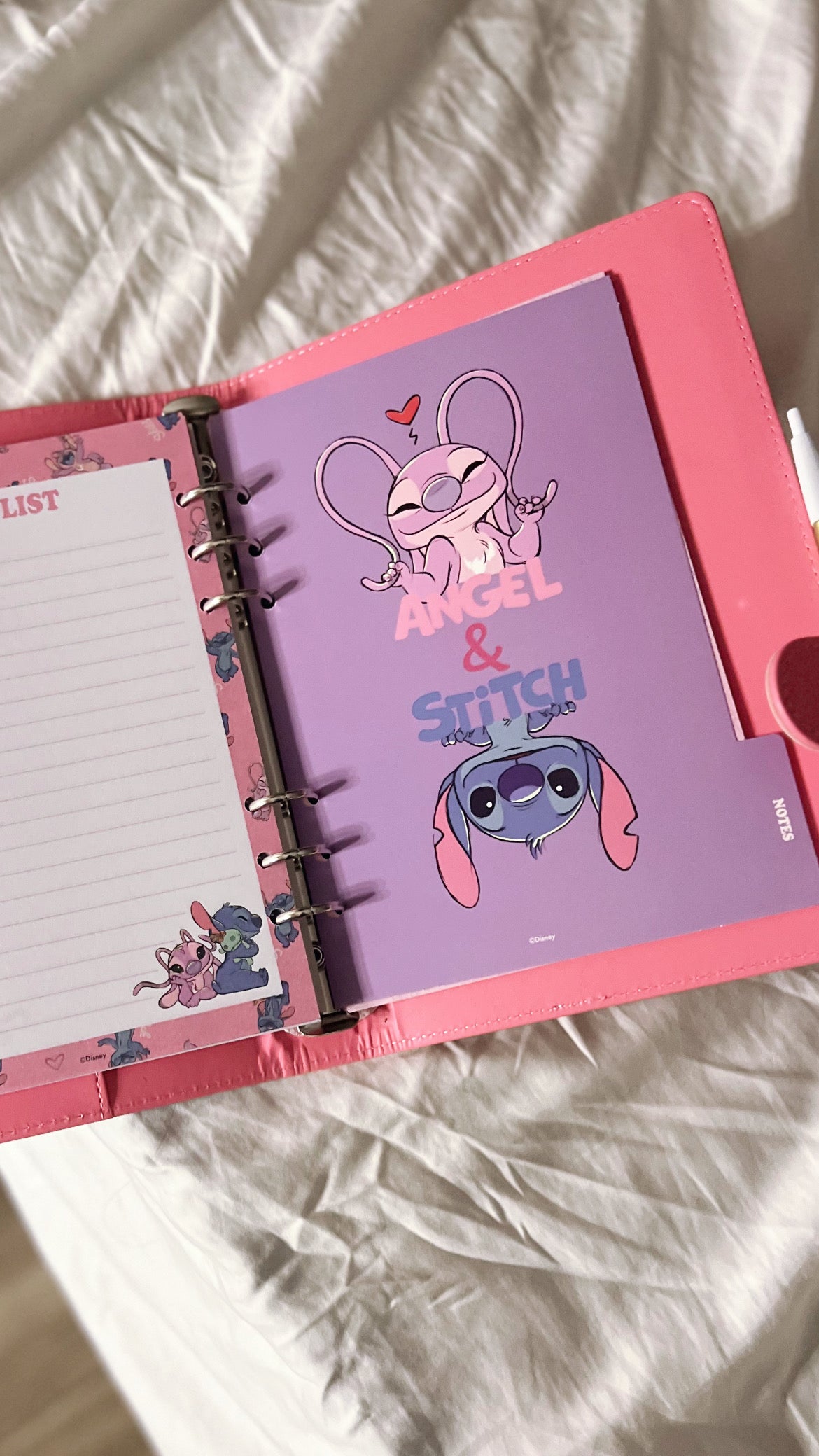 Stitch & Angel Planner