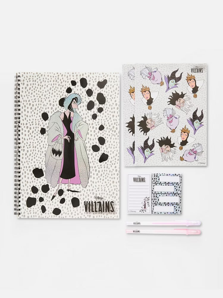 Villains Notebook Set