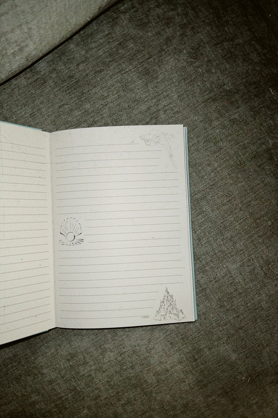 Ariel, The Little Mermaid Journal