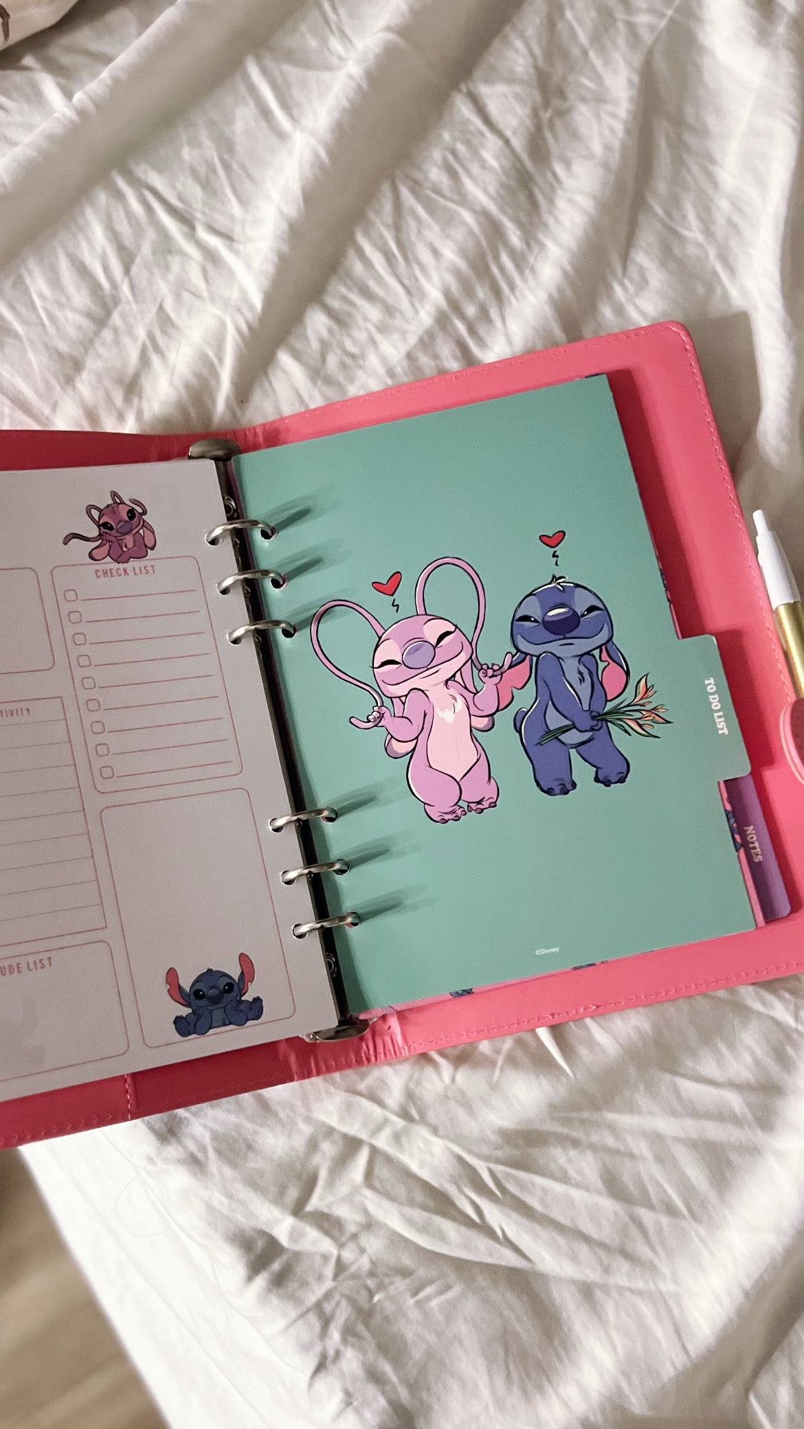 Stitch & Angel Planner