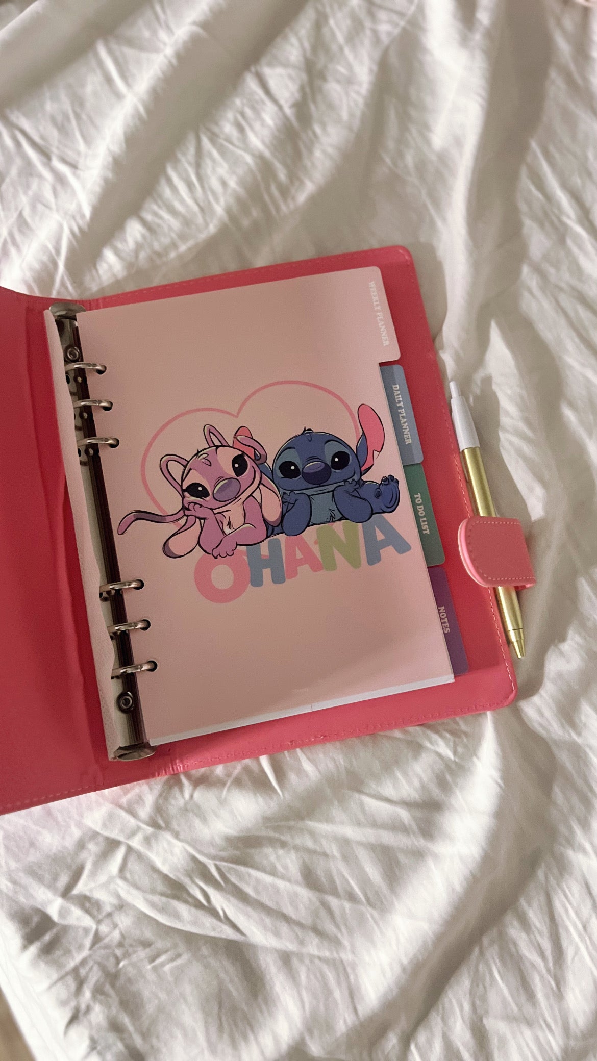 Stitch & Angel Planner